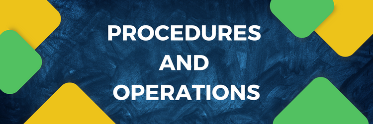 Read more about the article Procedures and operations