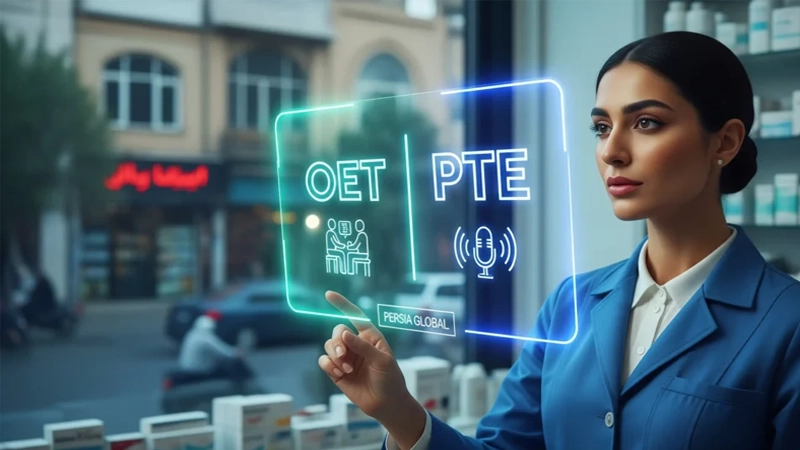 مقایسه آزمون PTE و OET