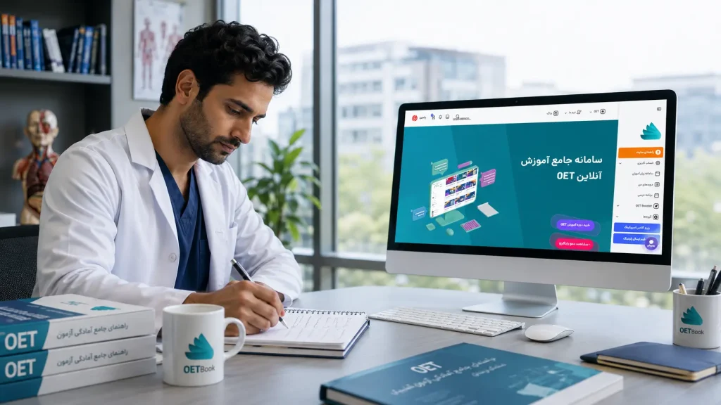 مسیر مفهومی ارزیابی مدارک و ورود حرفهای به بازار سلامت آمریکا